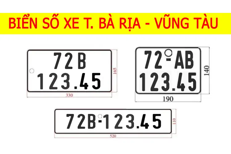 Biển Số Xe Các Huyện, Thị Xã, Thành Phố Tỉnh Bà Rịa - Vũng Tàu 1 Biển Số Xe Các Huyện, Thị Xã, Thành Phố Tỉnh Bà Rịa - Vũng Tàu