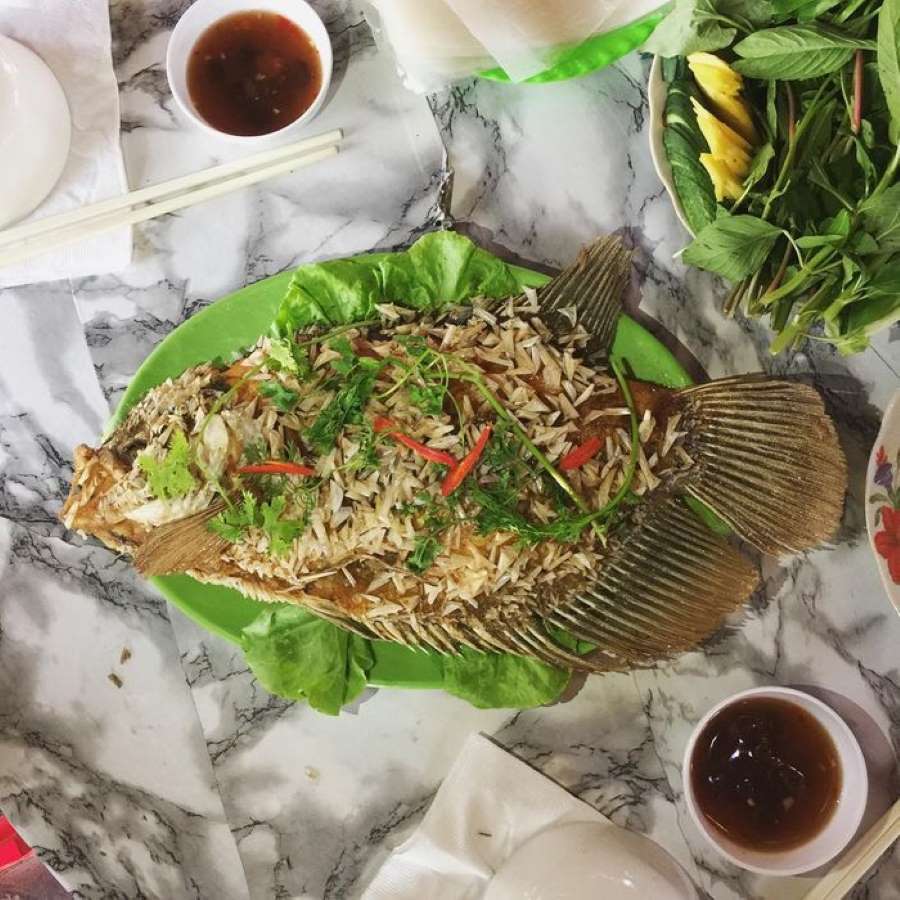 Các món đặc sản Vĩnh Long không thể bỏ lỡ 1 Ca tai tuong chien xu
